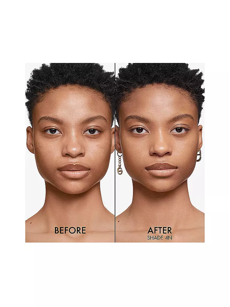 DIOR | Dior Forever Hydra Nude - 24 Std. natürliche Perfektion und 48 Std. Feuchtigkeitspflege Foundation (4 N Neutral) | hellbraun