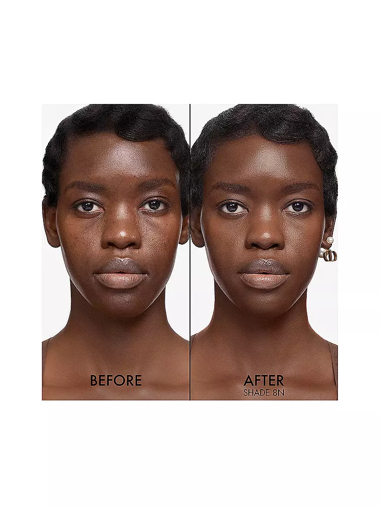 DIOR | Dior Forever Hydra Nude - 24 Std. natürliche Perfektion und 48 Std. Feuchtigkeitspflege Foundation (8 N Neutral) | braun