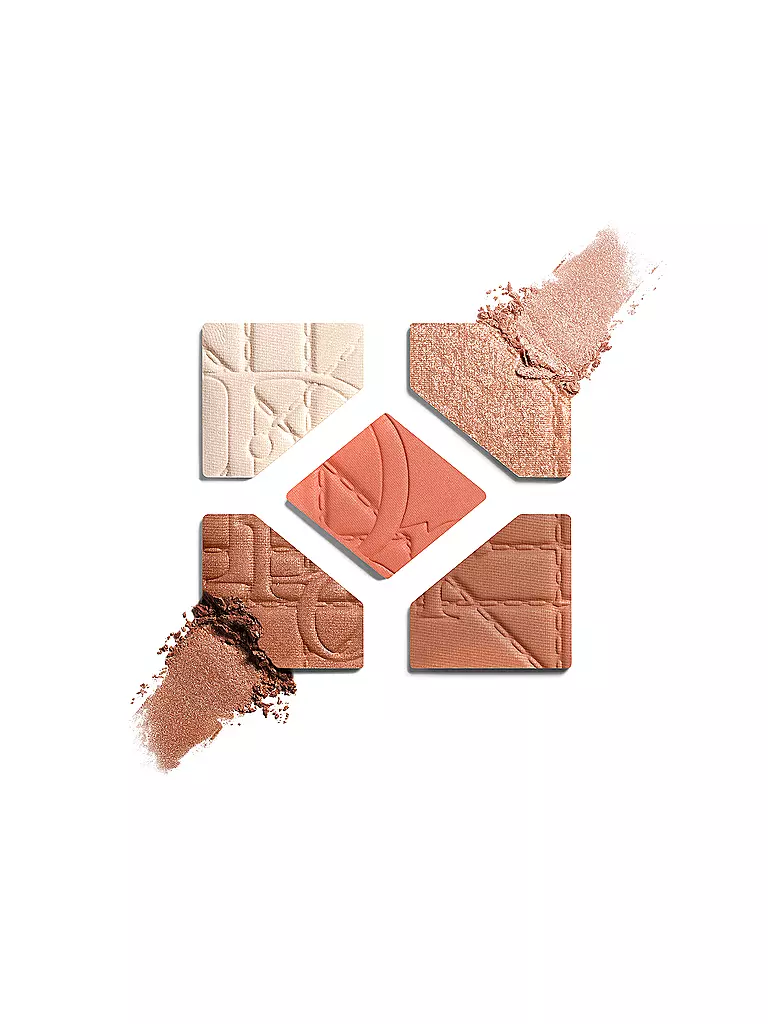 DIOR | Diorshow 5 Couleurs Cannage Limitierte Edition (671 Coral Couture) | koralle