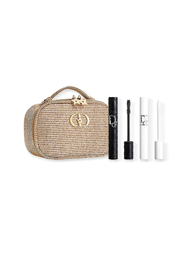 DIOR | Diorshow Set - Limitierte Edition  Volumen-Mascara, Wimpern-Primer-Serum und Täschchen | keine Farbe