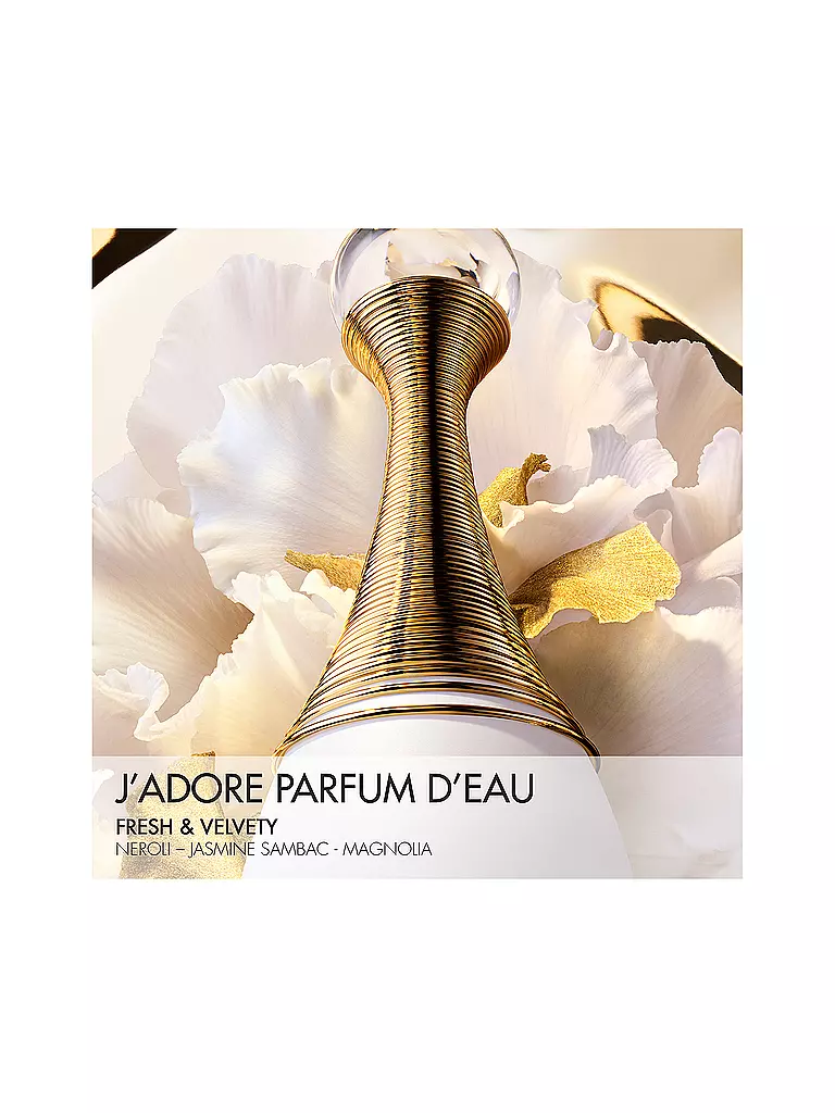 DIOR | J’adore Parfum d'Eau - Eau de Parfum Alkoholfrei 30ml | keine Farbe