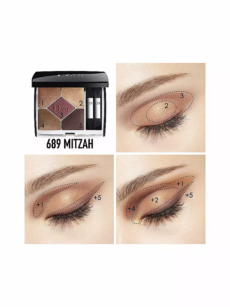 DIOR | Lidschatten - Dior 5 Couleurs Couture ( 689 Mitzah )  | braun