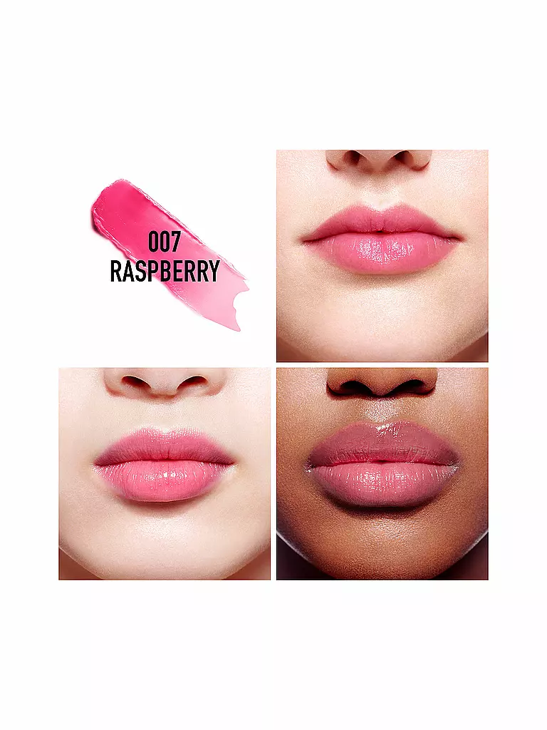 DIOR | Lip Glow Farbintensivierender Lippenbalsam ( 007 Raspberry )  | pink