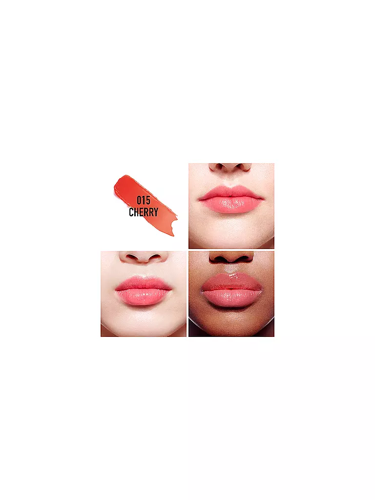 DIOR | Lip Glow Farbintensivierender Lippenbalsam ( 015 Cherry )  | rot