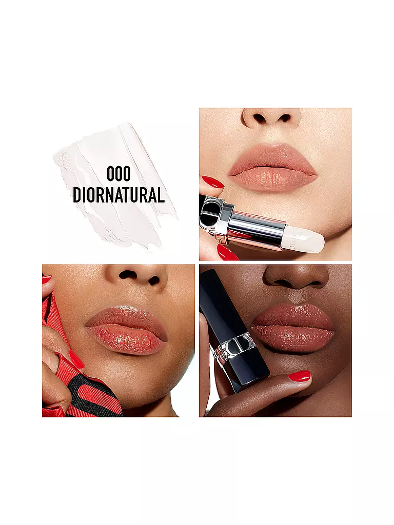 DIOR | Lippenpflege - Rouge Dior Balm Satin Refill ( 000 Diornatural )  | transparent
