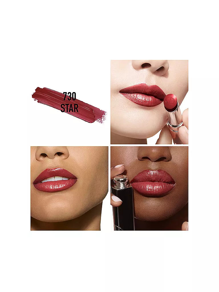 DIOR | Lippenstift - Dior Addict ( 730 Star )  | dunkelrot