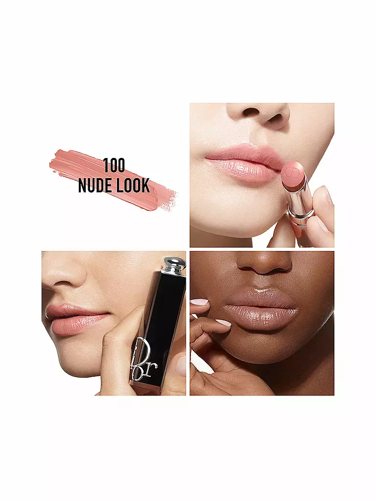 DIOR | Lippenstift - Dior Addict - Nachfüllbar ( 100 Nude Look )  | rosa