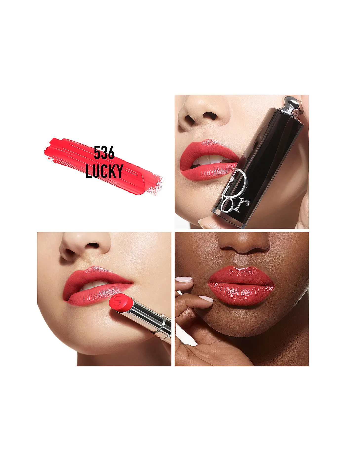 DIOR | Lippenstift - Dior Addict - Nachfüllbar ( 536 Lucky )  | rot