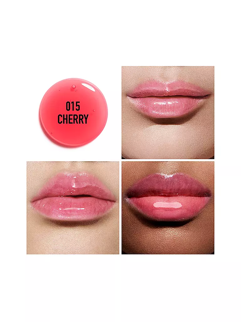 DIOR | Lippenstift - Dior Addict Lip Glow Oil (015 Cherry )  | rot