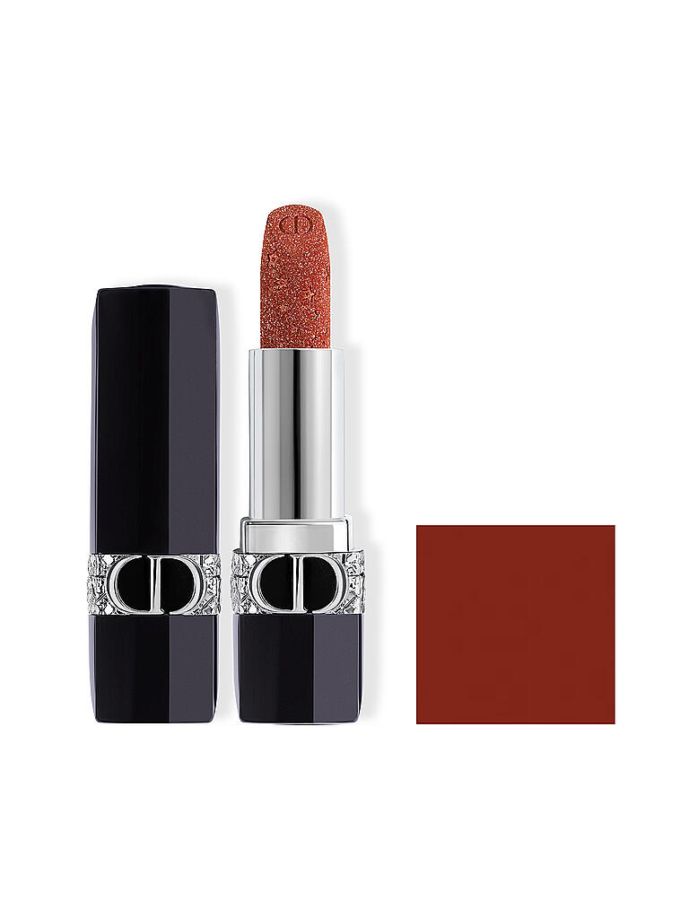 DIOR | Lippenstift - Rouge Dior – limited Star Edition ( 741  Metallic Starlette )  | rot