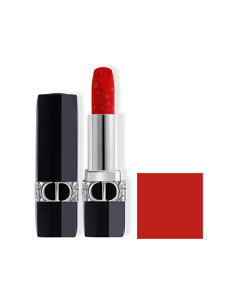 DIOR | Lippenstift - Rouge Dior – limited Star Edition ( 999 Velvet )  | rot