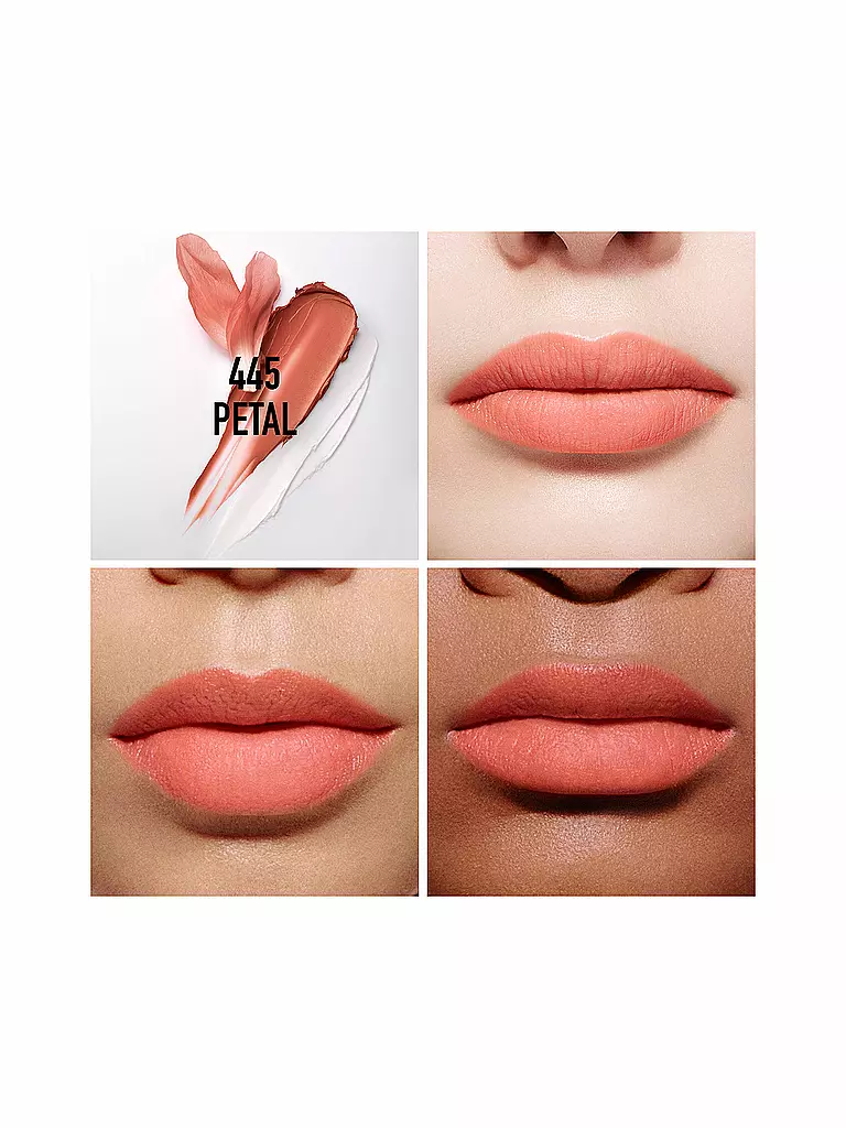 DIOR | Lippenstift - Rouge Dior Balm Matte ( 445 Petal )  | braun
