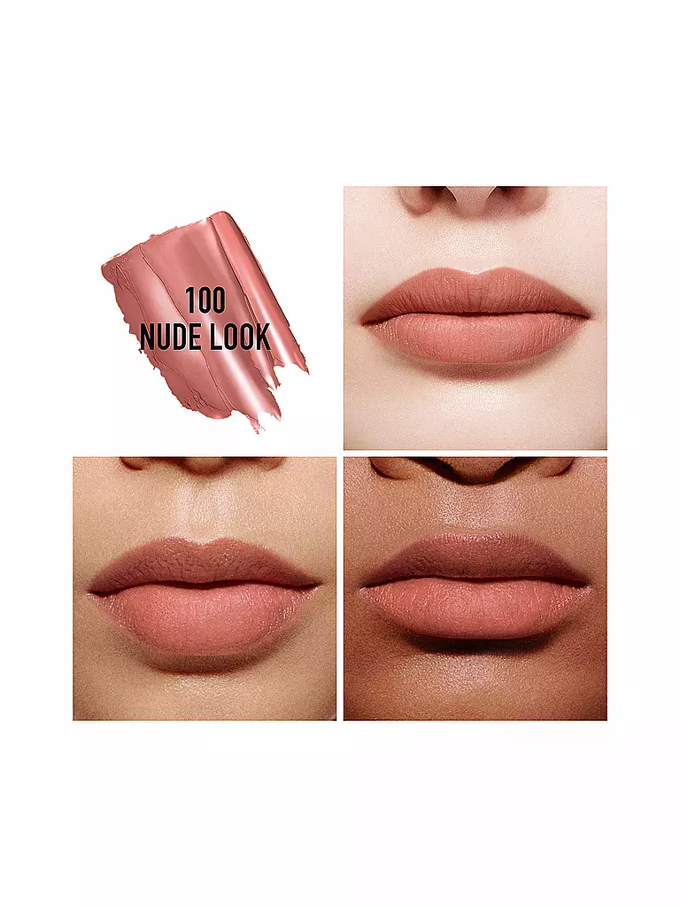DIOR | Lippenstift - Rouge Dior Balm Matte Refill ( 100 Nude Look )  | rosa