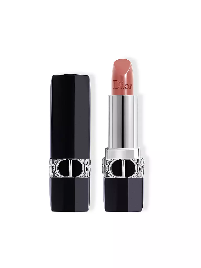 DIOR | Lippenstift - Rouge Dior Balm Satin ( 100 Nude Look )  | braun