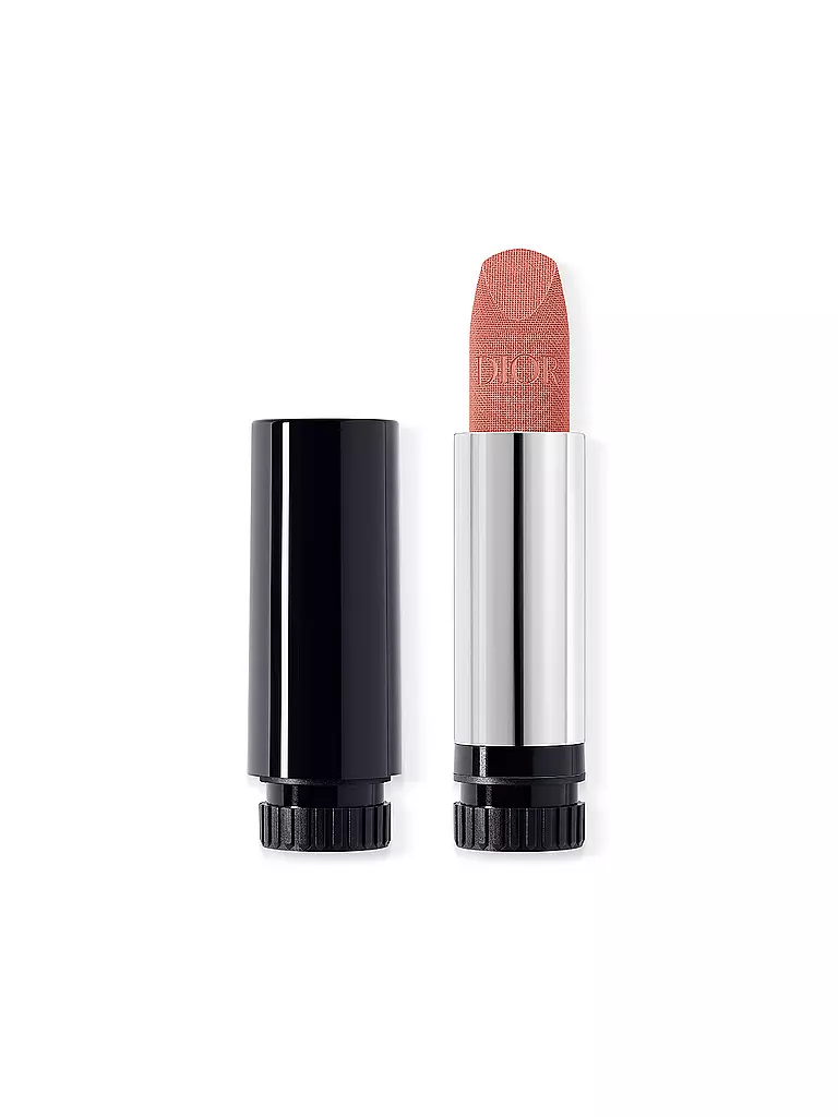 DIOR | Lippenstift - Rouge Dior Lipstick Refill (100 Nude Look Velvet Finish) | rot