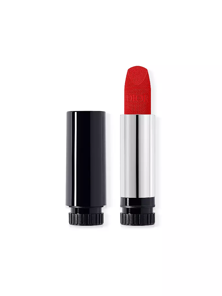 DIOR | Lippenstift - Rouge Dior Lipstick Refill (999 Velvet Finish) | rot