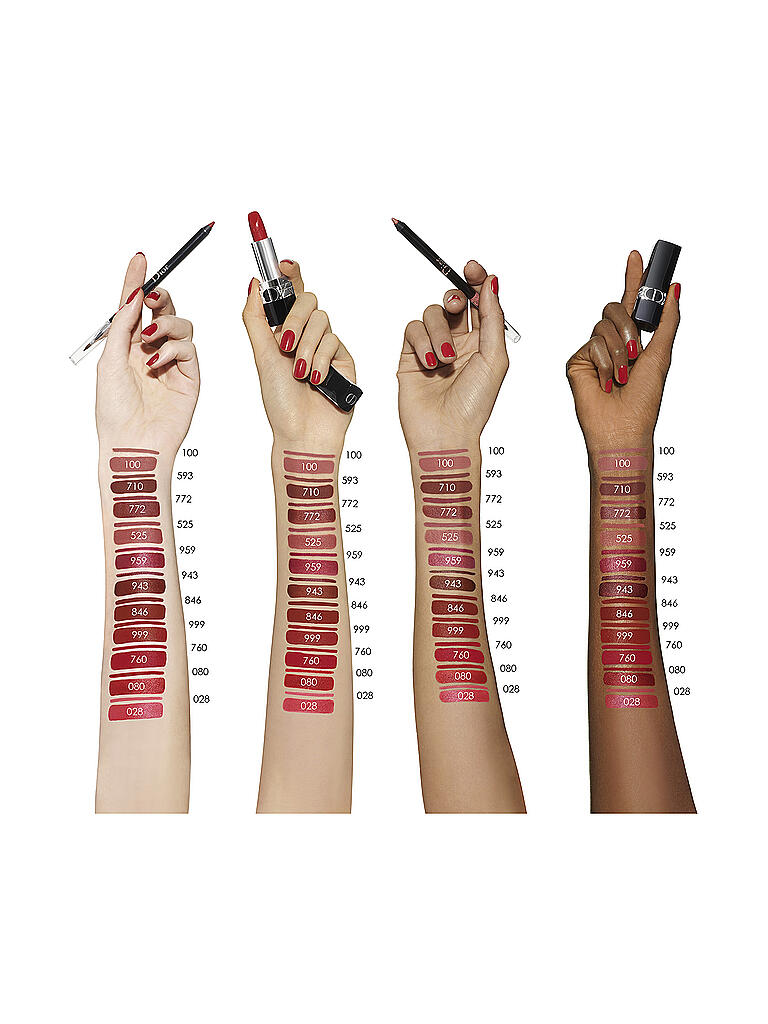 DIOR LIppenstift Rouge Dior Satin Lipstick ( 365 New World ) rosa