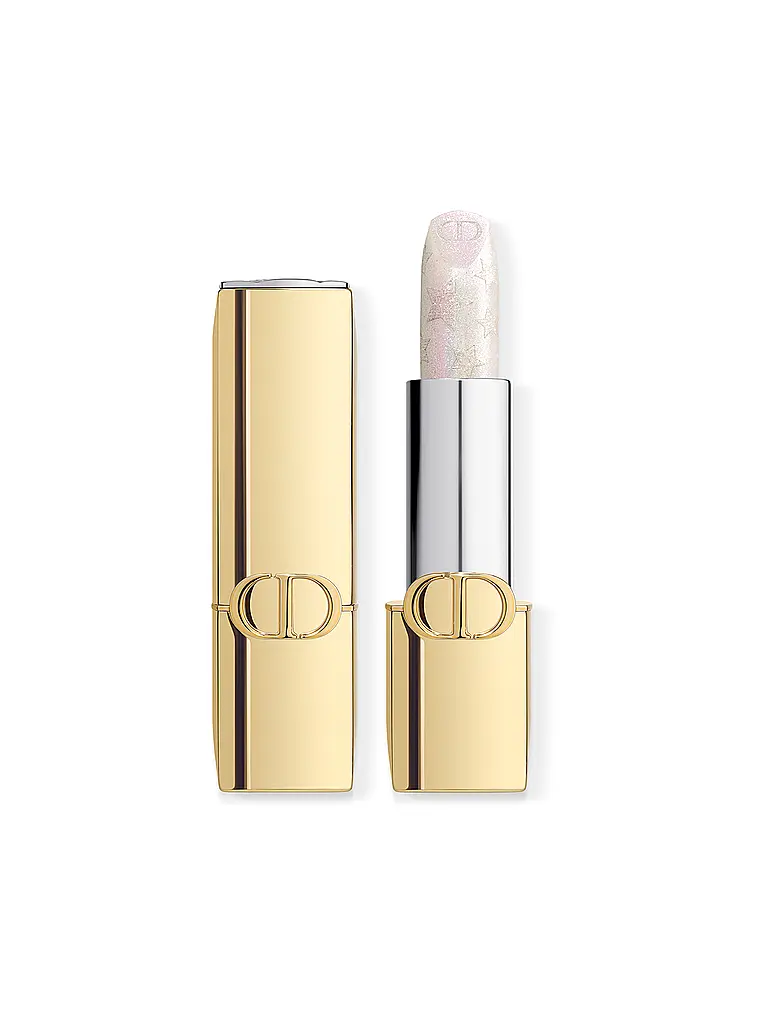 DIOR | Rouge Dior Limitierte Edition Couture Lippenstift – Goldfarbenes Case und gravierter Stick (010 Crystal Fini) | Transparent