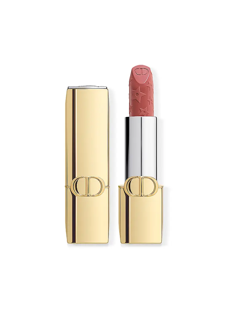 DIOR | Rouge Dior Limitierte Edition Couture Lippenstift – Goldfarbenes Case und gravierter Stick (210 Circus Fini Satin) | Gold