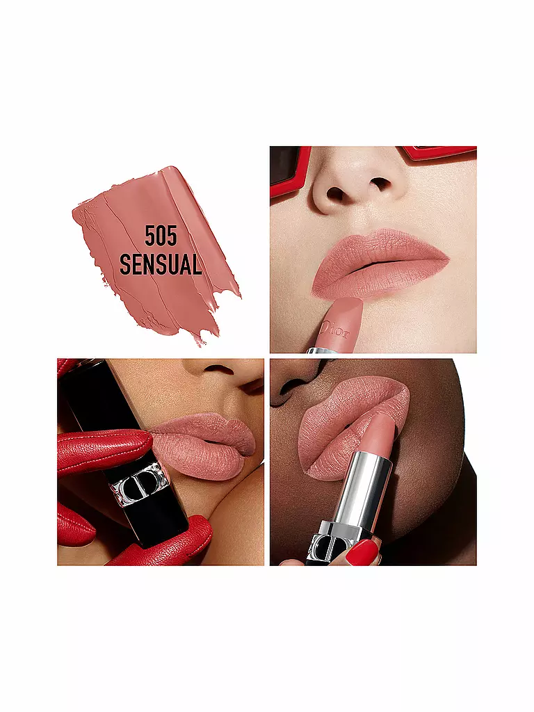 DIOR | Rouge Dior Matte Refill ( 505 Sensual )  | rosa