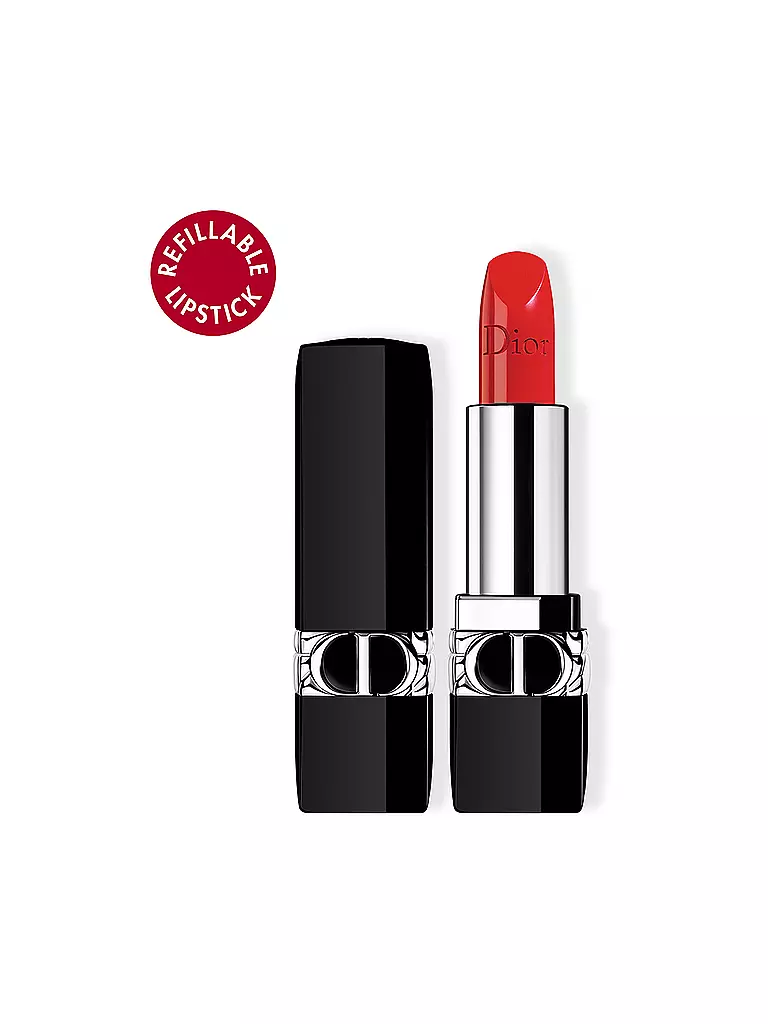 DIOR | Rouge Dior Satin Lippenstift ( 080 Red Smile )  | rot