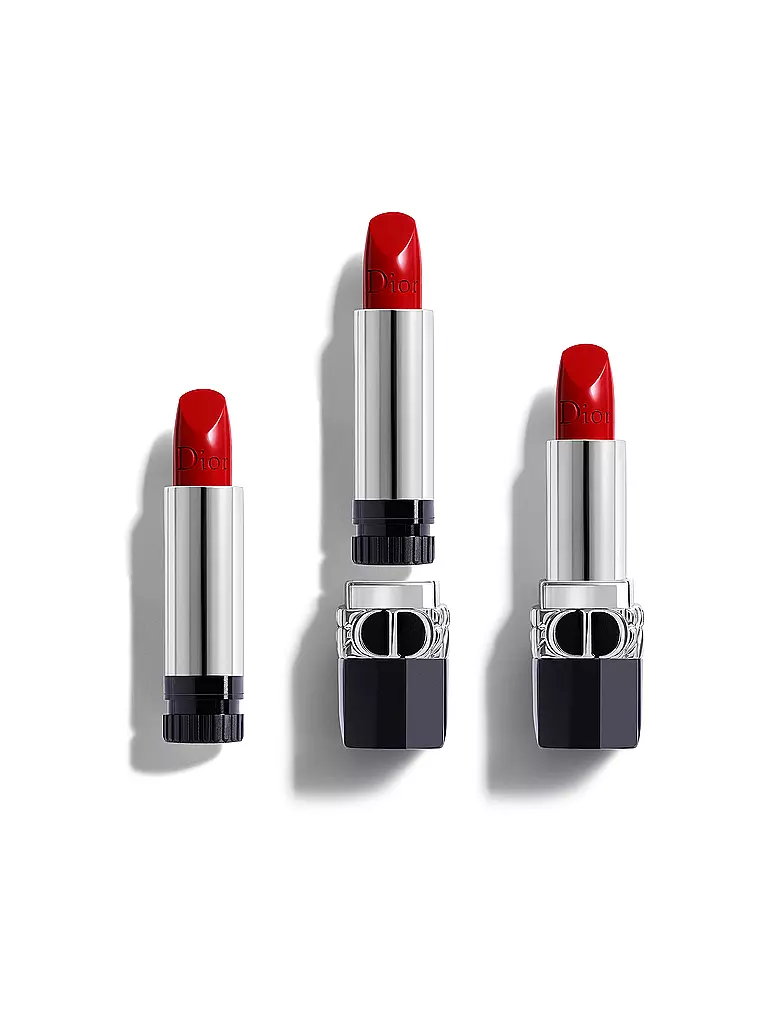 DIOR | Rouge Dior Satin Refill ( 743 Rouge Zinnia )  | rot