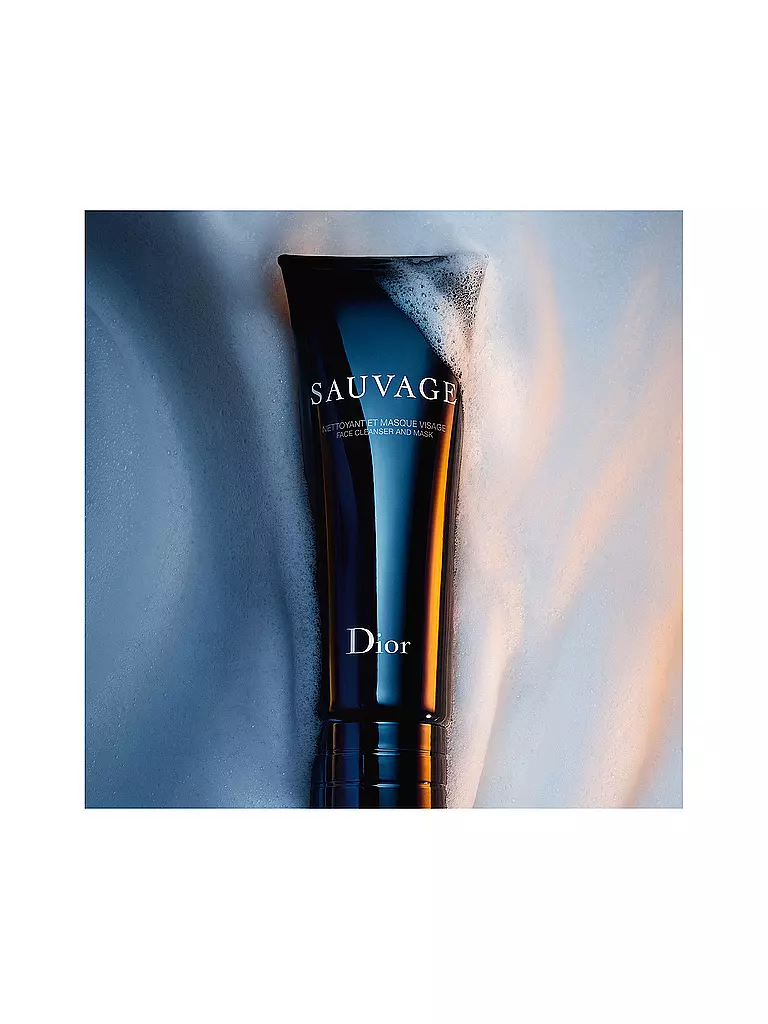 DIOR | Sauvage Gesichtsreiniger und Maske 120ml | keine Farbe