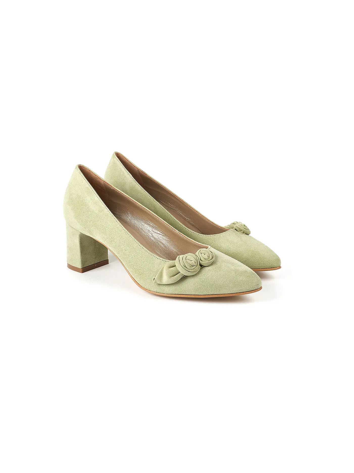 DIRNDL & BUA | Trachtenschuhe - Pumps | grün