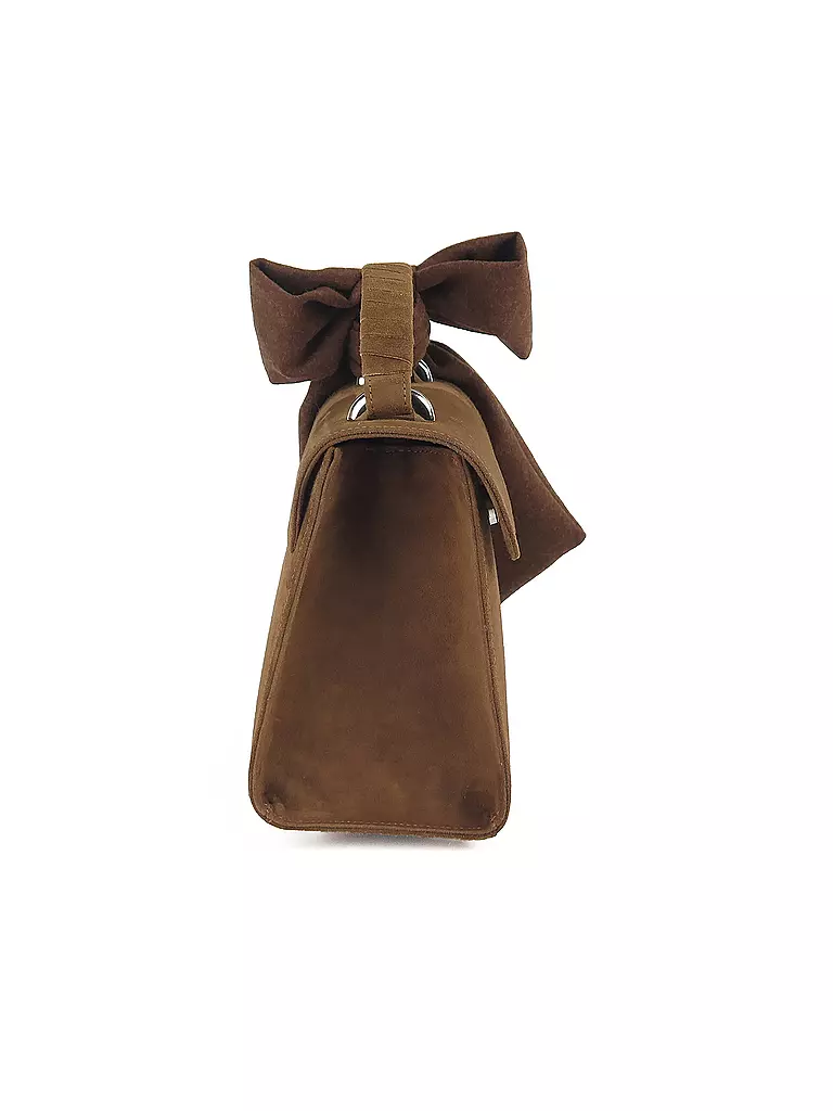 DIRNDL & BUA | Ledertasche - Henkeltasche ANNA | camel