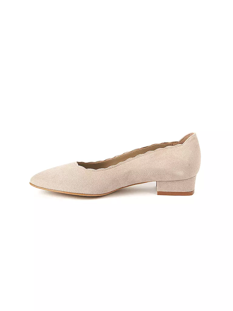 DIRNDL & BUA | Trachtenschuhe - Ballerinas | beige