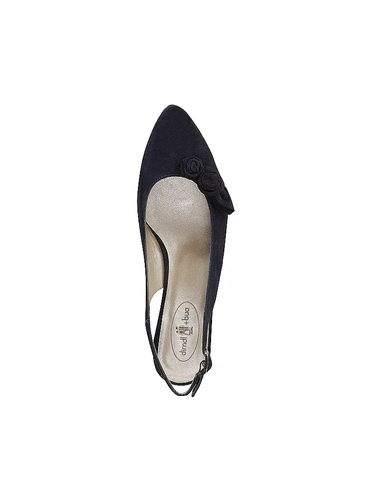 DIRNDL & BUA | Trachtenschuhe - Pumps | blau