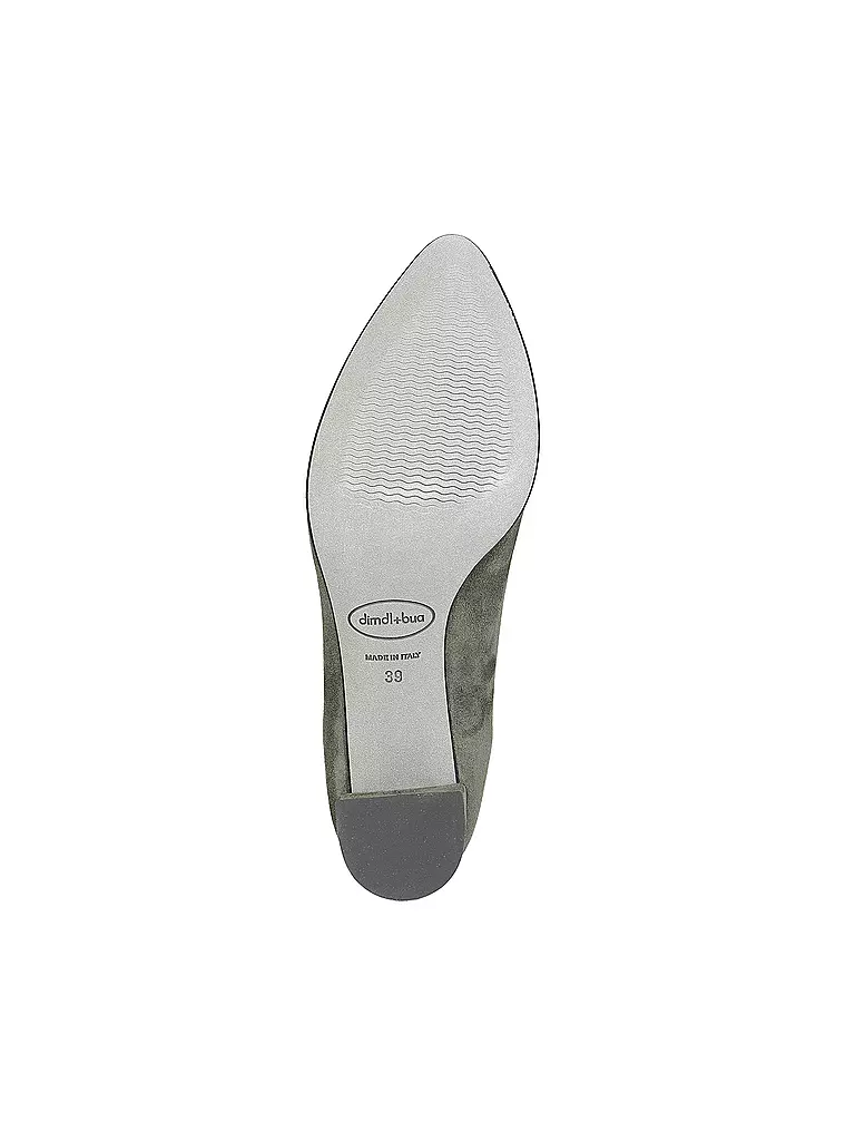 DIRNDL & BUA | Trachtenschuhe - Pumps | grün