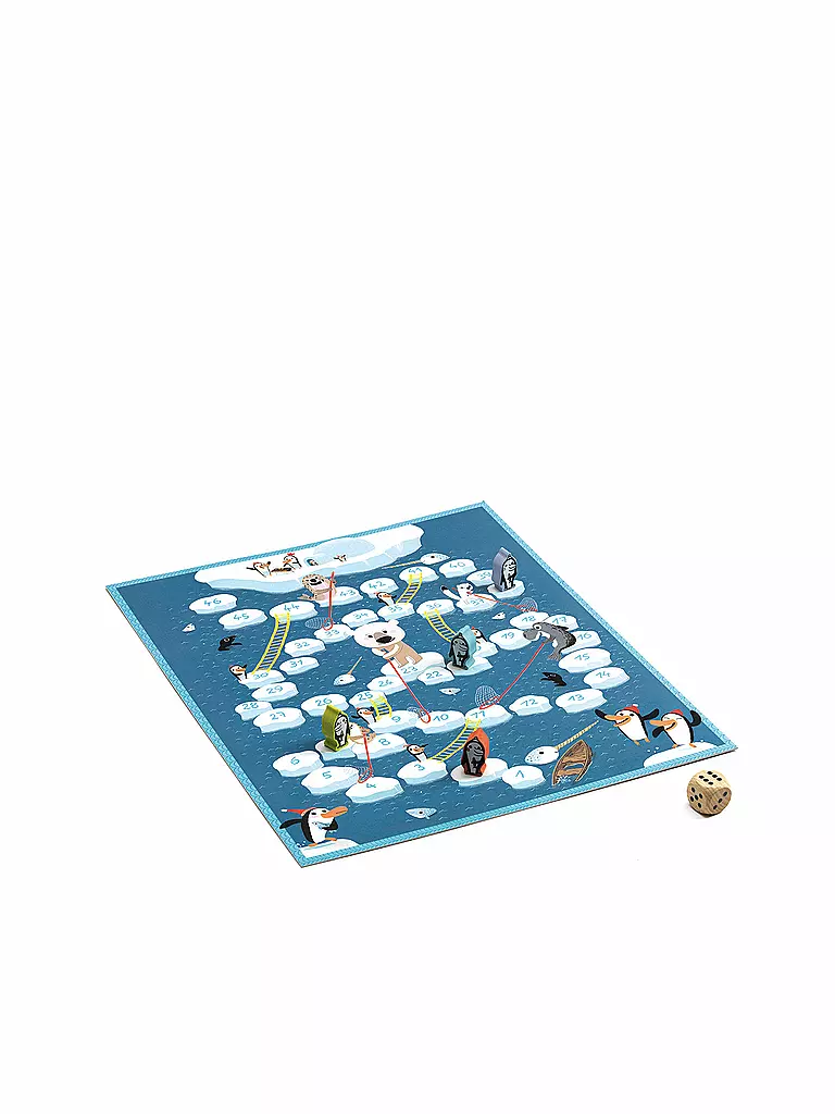 DJECO | Brettspiel - Leiterspiel | keine Farbe