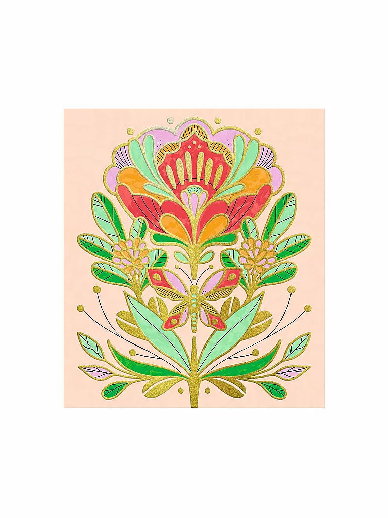 DJECO | Farben - Flora Ausmalen | keine Farbe