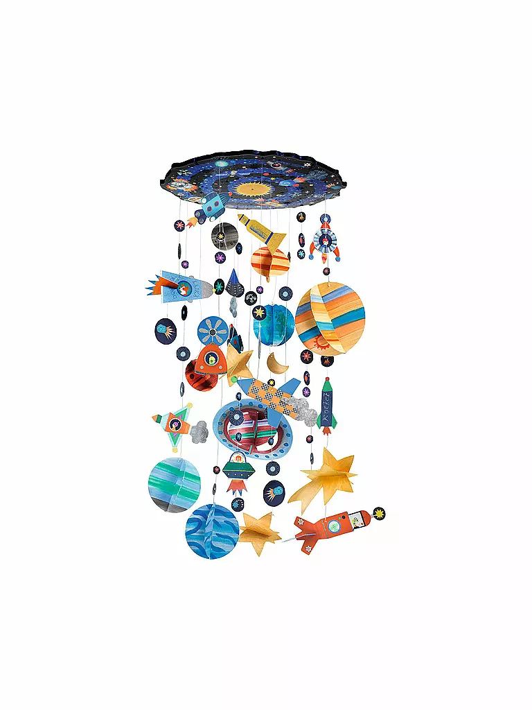 DJECO Mobile zum Anmalen - Sonnensystem keine Farbe