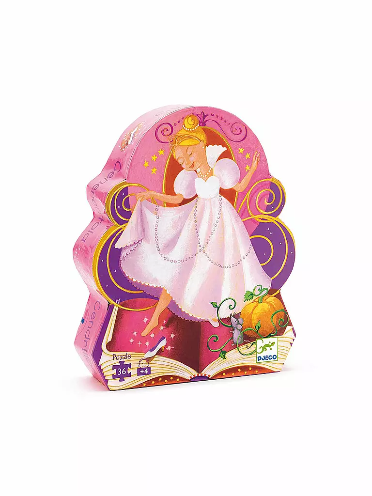 DJECO | Puzzle - Cinderella (24 Teile) | keine Farbe