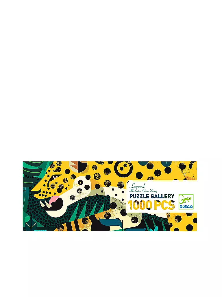 DJECO | Puzzle - Leopard 1000 Teile | keine Farbe