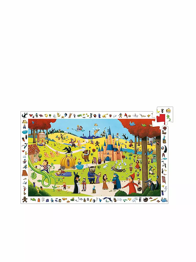 DJECO | Puzzle - Märchen (54 Teile) | keine Farbe