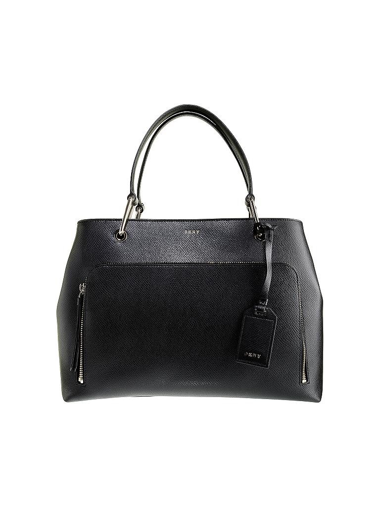 DKNY | Ledertasche - Henkeltasche "Bryant Park" | schwarz