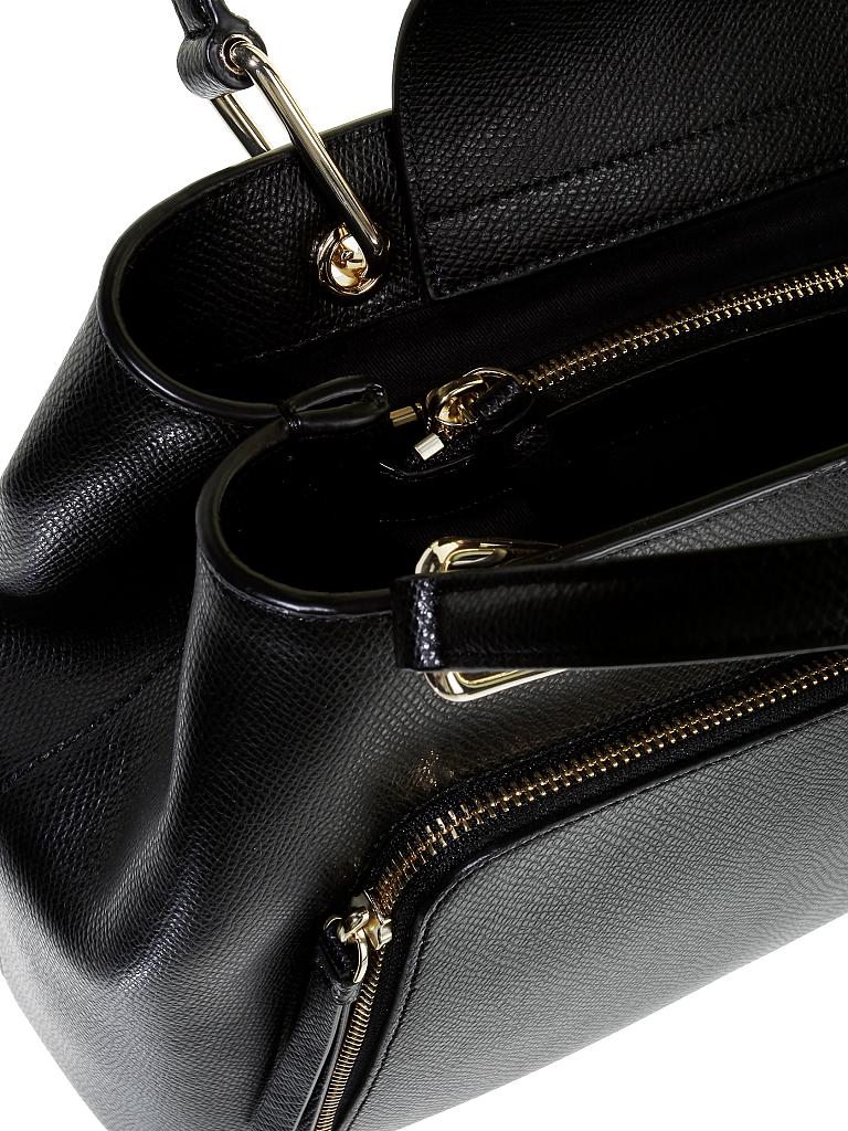 DKNY | Ledertasche - Henkeltasche "Bryant Park" | schwarz
