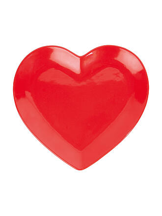 DOIY | Keramikteller 28cm DYPLALOREL Love Red 