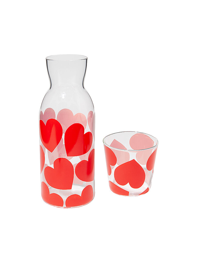 DOIY Einmachglas-Set DYJGLLOV rot