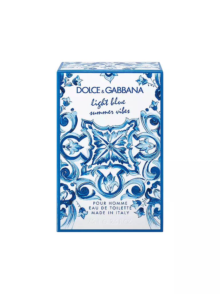 DOLCE&GABBANA | Light Blue Summer Vibes Eau de Toilette 75ml | keine Farbe