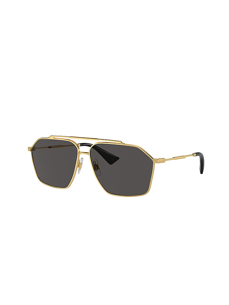 Dolce & Gabbana Herren Dolce & Gabbana DG2303 04/80 Sonnenbrillen Metall Grau Blau Pilot Normal