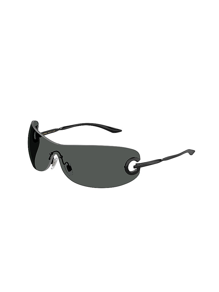 Dolce & Gabbana Unisex Dolce & Gabbana DG2308  01/87 Sonnenbrillen Metall Schwarz Grau Schmetterling Normal