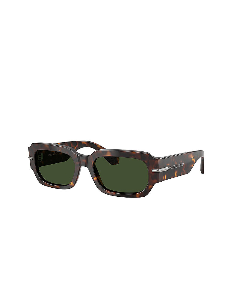 Dolce & Gabbana Herren Dolce & Gabbana DG4485 502/71 Sonnenbrillen Acetat Schildkröte Grün Quadratisch Normal
