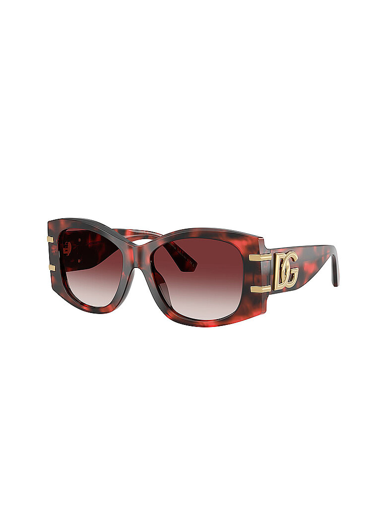 Dolce & Gabbana Damen Dolce & Gabbana DG4501 33588H Sonnenbrillen Acetat Schildkröte Bordeaux Schmetterling Normal Schattiert