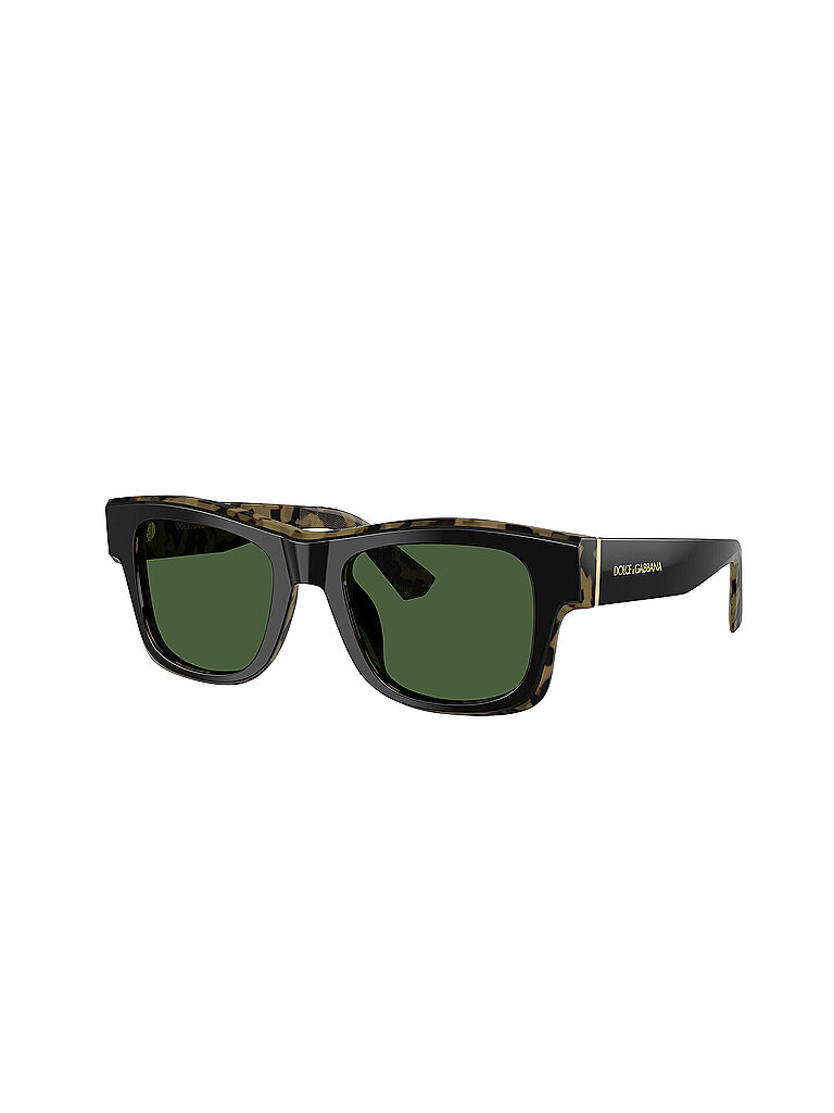 Dolce & Gabbana Herren Dolce & Gabbana DG4515 340471 Sonnenbrillen Acetat Schwarz Grün Quadratisch Normal