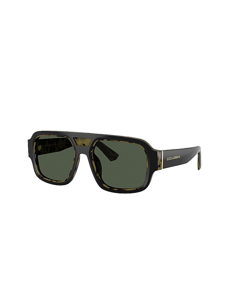Dolce & Gabbana Herren Dolce & Gabbana DG4516 34049A Sonnenbrillen Acetat Schwarz Grün Quadratisch Polarisiert