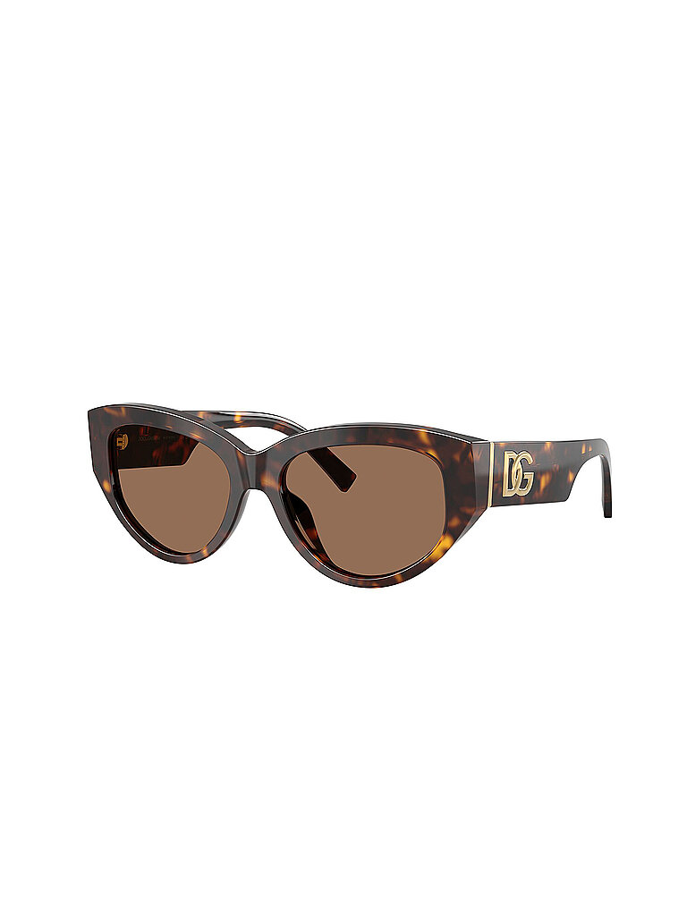 Dolce & Gabbana Damen Dolce & Gabbana DG4514 502/73 Sonnenbrillen Acetat Schildkröte Braun Cat Eye Normal